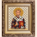 Набор для вышивания бисером ЧАРИВНА МИТЬ "Икона святого архиепископа Новгородского Геннадия"